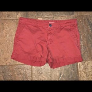 Gap Red Girlfriend Shorts
